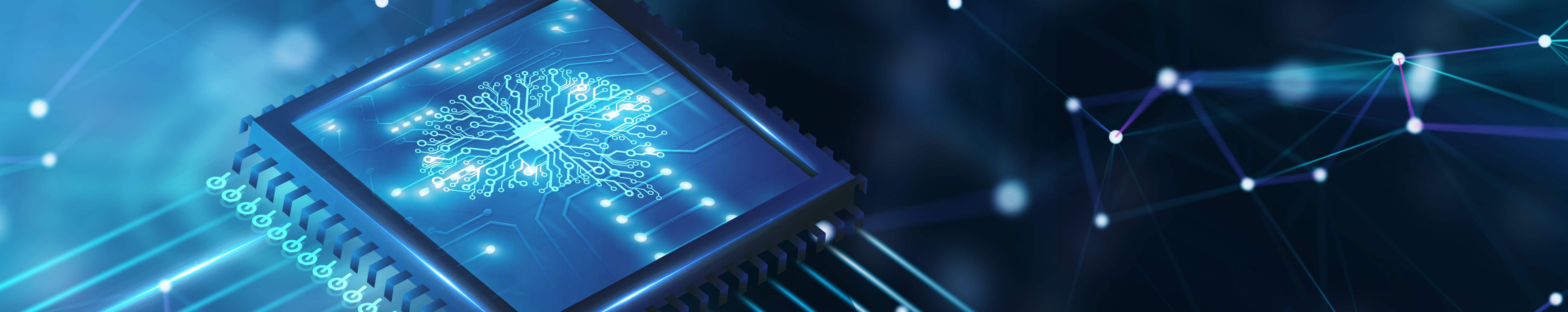 Künstliche Intelligenz, Algorithmen und neue Technologien in Schule und Unterricht: Die Zukunft ist jetzt! Nahaufnahme eines Microchips