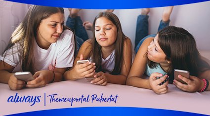 Unterrichtsmaterial zum Weltmädchentag auf dem "Themenportal Pubertät" Weltmädchentag: drei Mädchen erzählen sich Geschichten