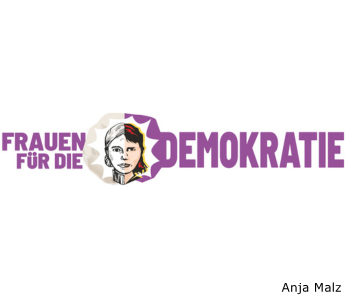 Frauen für die Demokratie Logo