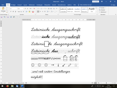 Lateinische Ausgangsschrift | Lehrer-Online